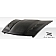 Extreme Dimensions Hood - Primered Fiberglass Black - 106046