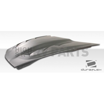 Extreme Dimensions Hood - Primered Fiberglass Black - 106046-2
