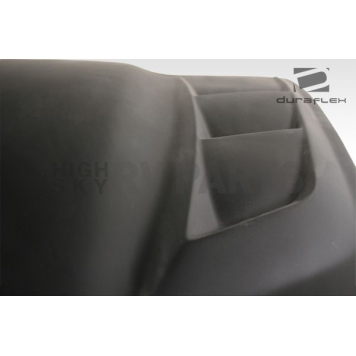 Extreme Dimensions Hood - Primered Fiberglass Black - 106046-3