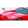 Extreme Dimensions Hood - Primered Fiberglass Black - 106046