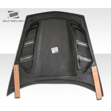 Extreme Dimensions Hood - Primered Fiberglass Black - 106046-5