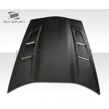 Extreme Dimensions Hood - Primered Fiberglass Black - 106046-8