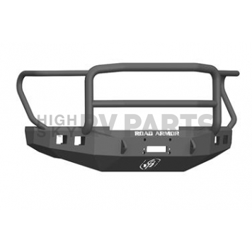 Road Armor Bumper Stealth Lonestar 1-Piece Design Steel Black - 617F5B