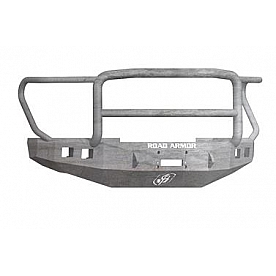 Road Armor Bumper Stealth Lonestar 1-Piece Design Steel Natural - 617F5Z
