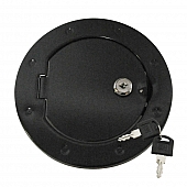 Black Mountain Fuel Door - Round - BM13889