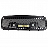 Paramount Automotive Grille - Gloss Black ABS Plastic - 480805