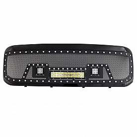 Paramount Automotive Grille - Gloss Black ABS Plastic - 480805