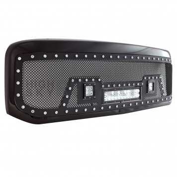 Paramount Automotive Grille - Gloss Black ABS Plastic - 480805-1