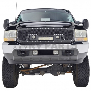 Paramount Automotive Grille - Gloss Black ABS Plastic - 480805-2