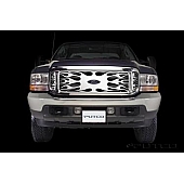 Putco Grille Insert - Polished Stainless Steel Rectangular - 89105