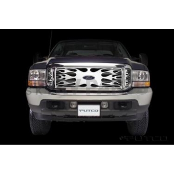 Putco Grille Insert - Polished Stainless Steel Rectangular - 89105