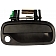 Help! By Dorman Exterior Door Handle - Plastic Black Single - 80862
