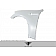 Extreme Dimensions Fender - Fiberglass Gray Primered Set Of 2 - 108614
