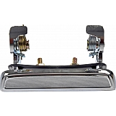 Help! By Dorman Exterior Door Handle - Plastic Silver Single - 77011B