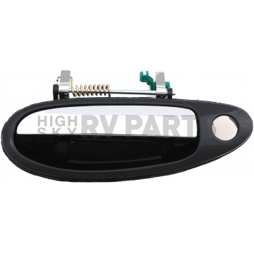 Help! By Dorman Exterior Door Handle - Plastic Silver Lever And Black Housing Single - 83505