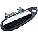 Help! By Dorman Exterior Door Handle - Plastic Silver Lever And Black Housing Single - 83505