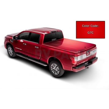 UnderCover Tonneau Cover Hard Tilt-Up Pull Me Over Red ABS Composite - UC1116L-G7C