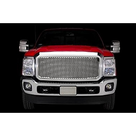 Putco Grille Insert - Polished Stainless Steel Rectangular - 64414