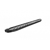 Romik USA Running Board Black Anodized Aluminum Stationary - 52353419