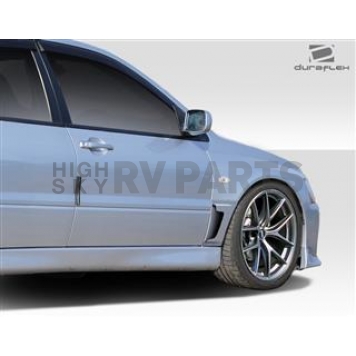 Extreme Dimensions Fender - Fiberglass Reinforced Plastic Black Matte Set Of 4 - 112737