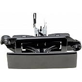 Help! By Dorman Interior Door Handle - Paddle Metal Black Single - 77144