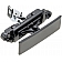 Help! By Dorman Interior Door Handle - Paddle Metal Black Single - 77144