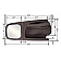 CIPA USA Exterior Towing Mirror Manual Rectangular Single - 11502