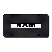 Automotive Gold License Plate - Ram Stainless Steel - RAMNCB