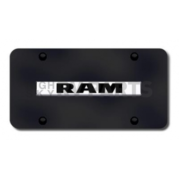Automotive Gold License Plate - Ram Stainless Steel - RAMNCB