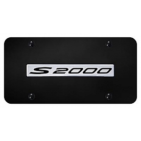Automotive Gold License Plate - S2000 Stainless Steel - S20NCB