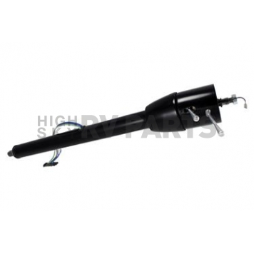 Flaming River Steering Column Bell Style 30 Inch Black Stainless Steel - FR20005BBK