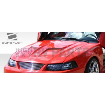 Extreme Dimensions Hood - Primered Fiberglass Black - 104772-3