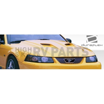 Extreme Dimensions Hood - Primered Fiberglass Black - 104772-5