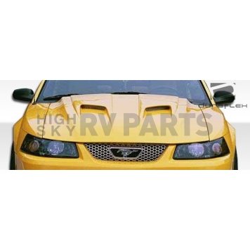 Extreme Dimensions Hood - Primered Fiberglass Black - 104772-6