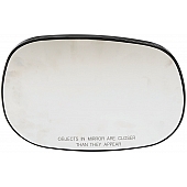 Help! By Dorman Exterior Mirror Glass Oval Power Single - 56257