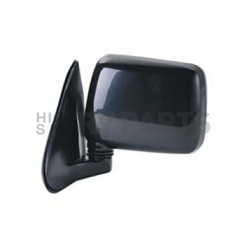 K-Source Exterior Mirror Manual OEM Black Single - 64008I
