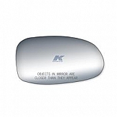 K-Source Exterior Mirror Glass Oval Power/ Manual Remote Single - 90024