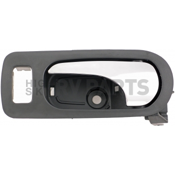 Help! By Dorman Interior Door Handle - Plastic Black Housing With Silver Lever Single - 81820