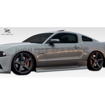 Extreme Dimensions Side Skirt - Primered Fiberglass Reinforced Plastic Black Set of 2 - 106481-2