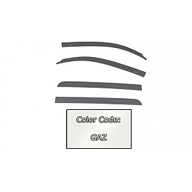 Auto Ventshade (AVS) Rainguard - Summit White - Vehicle Color Code GAZ (WA8624) Acrylic Set Of 4 - 894040-GAZ
