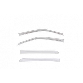 Auto Ventshade (AVS) Rainguard - Ingot Silver - Vehicle Color Code UX Acrylic Set Of 4 - 894044-UX