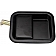 Dorman (OE Solutions) Exterior Door Handle - Black Metal Single - 7605213