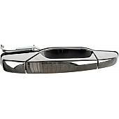 Help! By Dorman Exterior Door Handle - Plastic Silver Single - 80547