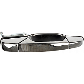 Help! By Dorman Exterior Door Handle - Plastic Silver Single - 80547