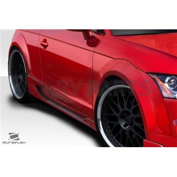 Extreme Dimensions Side Skirt - Fiberglass Reinforced Plastic Black Set of 2 - 113524