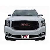 TFP (International Trim) Grille Insert - Mesh Trapezoid ABS Plastic Black Gloss - 68786GIB