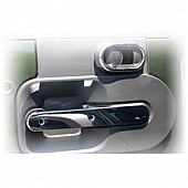 Rugged Ridge Door Molding - Polished Chrome Plastic - 1115617