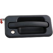 Help! By Dorman Exterior Door Handle - Plastic Black Single - 83393