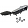 Help! By Dorman Interior Door Handle - Plastic Black Housing With Silver Lever Single - 88582