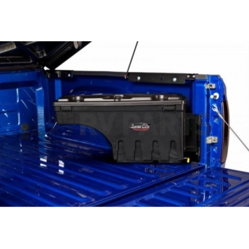 UnderCover Tool Box Wheel-Well Black Textured Plastic  Swing Case - SC104D-1